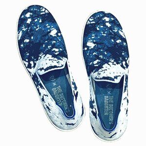 Rothy's x The Butchers Daughter | Blue Limited Edition Shibori Sneakers …